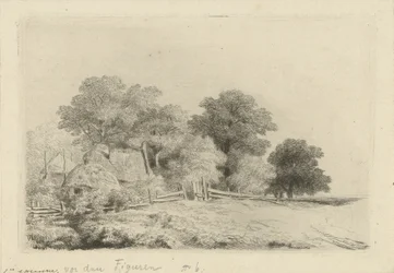 Farm by a Fence