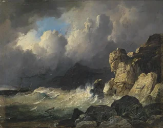 Stormy Coastline