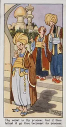 Eastern Proverb: Thy secret is thy prisoner, but if thou lettest it go thou becomest its prisoner