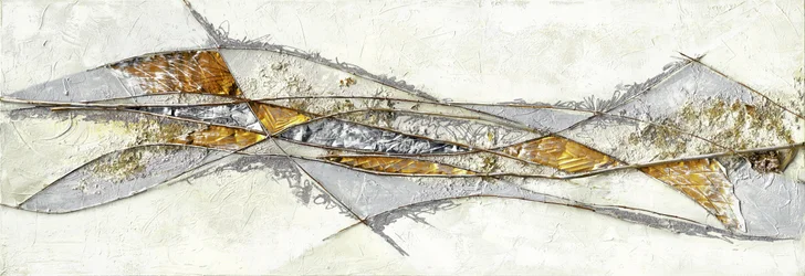 Abstract Metallic Flow