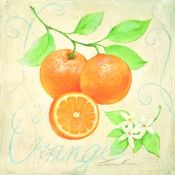 Fresh Oranges and Blossoms