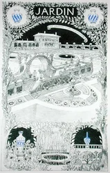 Design for a garden, The garden of a Ceramicist, from 