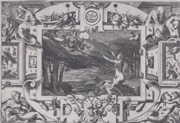Medea and Her Chariot Drawn by Dragons, 1563
