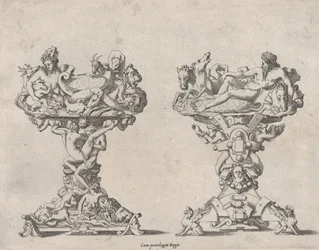 Two Salt Cellars, 16th-17th century