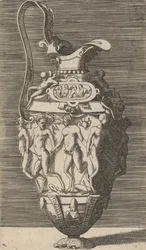 Vase with Dancing Women and Satyrs