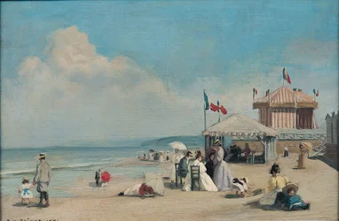 The Beach at Cabourg