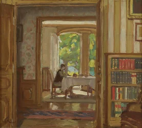 The Dining Room at Clos Saint-Jean, Bourbonne-les-Bains