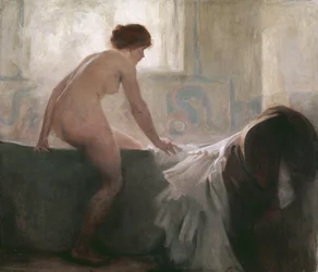 Woman Bathing
