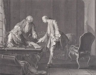 The Prodigal Son Demanding his Inheritance