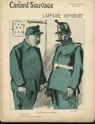 Illustration of Hermann-Paul for the Cover of Le Canard Sauvage, No. 21