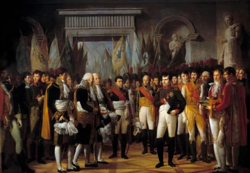 Napoleon I Receives the Deputies of the Conservative Senate at the Royal Palace of Berlin, November 19, 1806