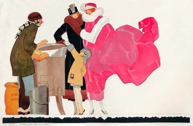 Poster Design Au Bon Marche, c1923