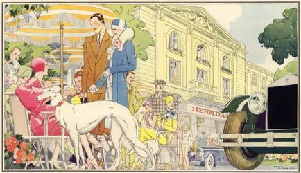 Tea-time at the Hermitage Hotel, Le Touquet