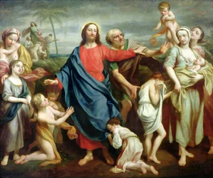 Suffer the little children to come unto me, and forbid them not
