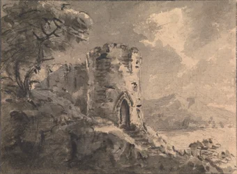 Landscape with a Ruined Castle
