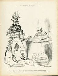 Illustration of Ricardo Flores in Le Lire, 29/11/13 - In the Third Republic - General Generaux, Baptiste Faurie