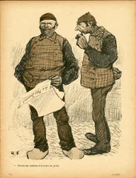 The Butter Plate, number 165, Satirical in Colors