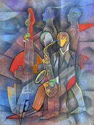 Cubist Jazz Performance
