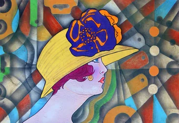 Elegant Woman in Hat