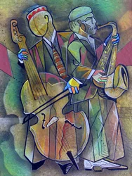 Vibrant Jazz Duo