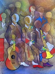Vibrant Jazz Harmony