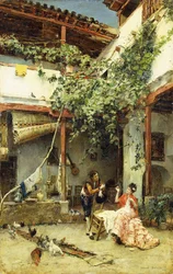 In the Courtyard