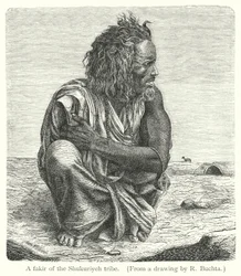 A fakir of the Shukuriyeh tribe