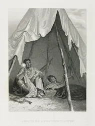 A Medicine Man Administering to a Patient, North America