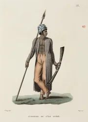 Warrior from the Island of Guebe
