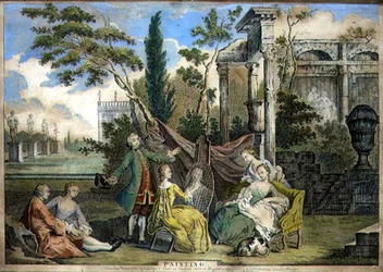 Painting, pub. by F. Bull, John Boydell and W. Herbert