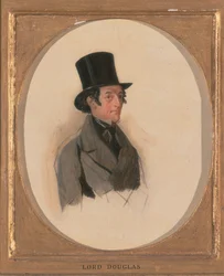 Studies for the Portraits of Lord Eglinton, Lord Douglas and Lord Stradbroke in 