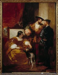 Francois I and the Duchess of Etampes