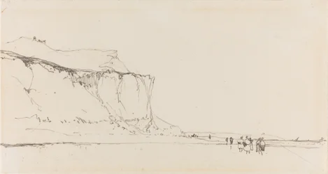 Sea Shore with Cliff
