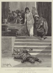 Cleopatra, by H. Rider Haggard (engraving)