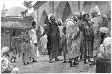 The Slave Market in Morocco