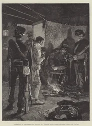 Insurrection in the Herzegovina, Bringing in a Prisoner to an Austrian Gendarme Station