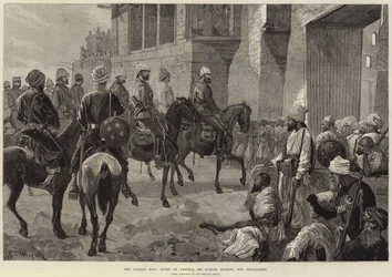 The Afghan War, Entry of General Sir Samuel Browne into Jellalabad