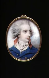 Portrait miniature of Major General William, The Viscount Fielding, c.1790