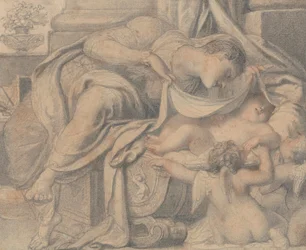 Virgin Adoring the Sleeping Christ