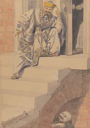 Sketch to Illustrate the Passions: Treachery