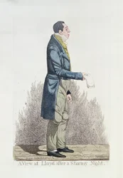 View at Lloyds after a Stormy Night, 1824