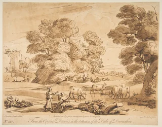 Landscape with Shepherd and Shepherdess, 1776
