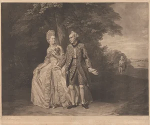 Thomas King and Mrs. Baddeley