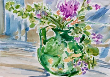 The Old Green Vase, 2020