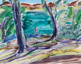 Fishing at Lake Herman