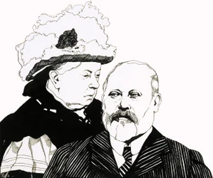 Queen Victoria and the Prince of Wales, Soon to Become King Edward VII