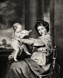 Caroline, Duchess of Marlborough and Daughter
