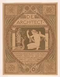 Cover Design for: De Architect, 1911