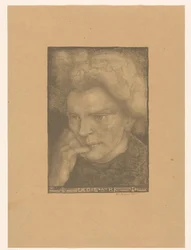 Portrait of an unknown woman