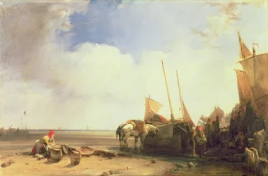 Coastal Scene in Picardy, c.1826